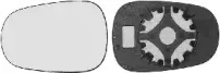 4323832 VAN WEZEL Зеркальное стекло, наружное зеркало