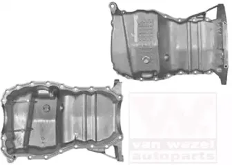 4339071 VAN WEZEL Масляный поддон