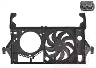 4391748 VAN WEZEL Вентилятор, охлаждение двигателя