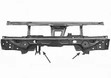 5826678 VAN WEZEL Облицовка передка