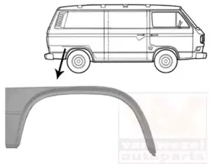 5870146 VAN WEZEL Боковина
