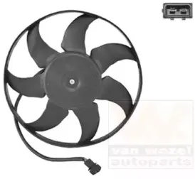 5875746 VAN WEZEL Вентилятор, охлаждение двигателя