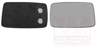 5880832 VAN WEZEL Зеркальное стекло, наружное зеркало