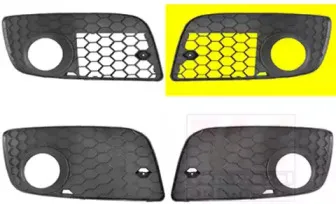 5893591 VAN WEZEL Решетка вентилятора, буфер