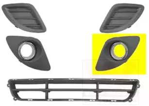 8353593 VAN WEZEL Решетка вентилятора, буфер