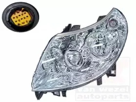 1651961 VAN WEZEL Основная фара