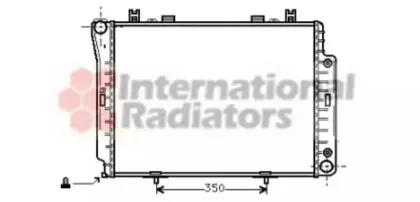 30002144 VAN WEZEL Радиатор, охлаждение двигател