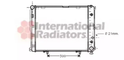 30002148 VAN WEZEL Радиатор, охлаждение двигател