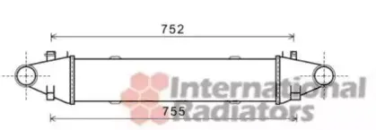 30004525 VAN WEZEL Интеркулер