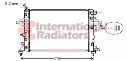 37002362 VAN WEZEL Радиатор, охлаждение двигател