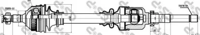 210051 GSP Приводной вал