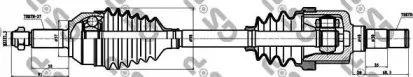 218143 GSP Приводной вал