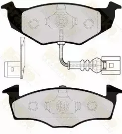 brakeengineering-pa1607