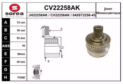 CV22258AK EAI