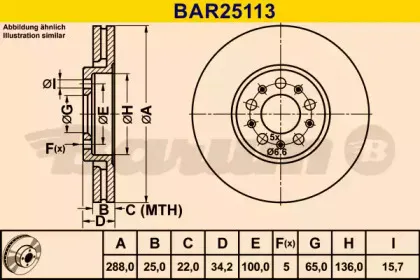 BAR25113 BARUM