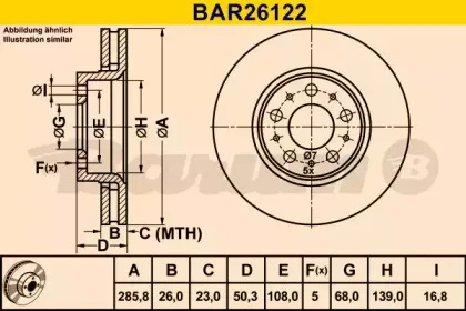 BAR26122 BARUM