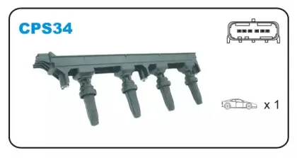 CPS34 JANMOR Катушка зажигания