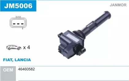 JM5006 JANMOR Катушка зажигания