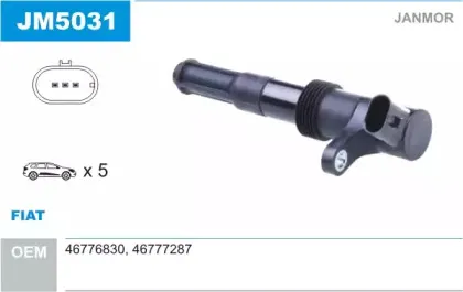 JM5031 JANMOR Катушка зажигания