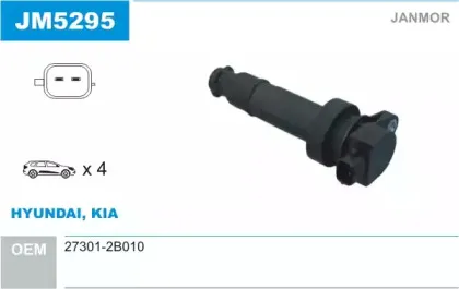 JM5295 JANMOR Катушка зажигания