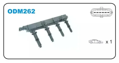 ODM262 JANMOR Катушка зажигания