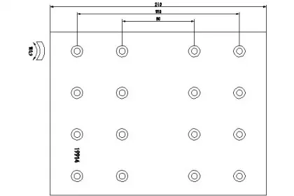 1991403 TEXTAR Комплект тормозных башмаков, барабанные тормоза