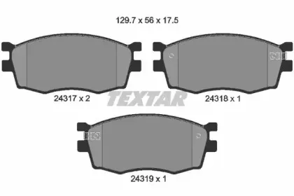 2431701 TEXTAR