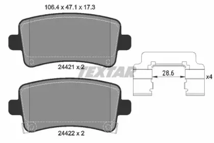 2442102 TEXTAR