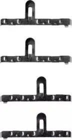 82026700 TEXTAR Комплектующие, колодки дискового тормоза