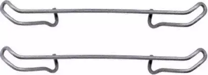 82027100 TEXTAR Комплект принадлежностей, тормо