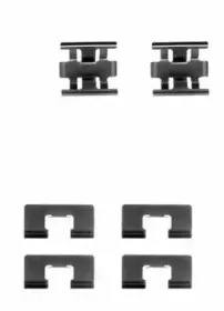 82048500 TEXTAR Комплектующие, колодки дискового тормоза