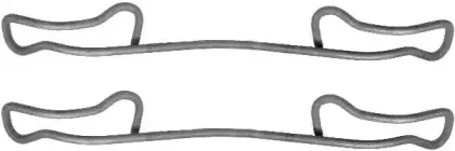 82057400 TEXTAR Комплект принадлежностей, тормо