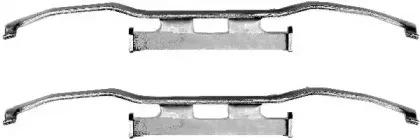 82058400 TEXTAR Комплект принадлежностей, тормо