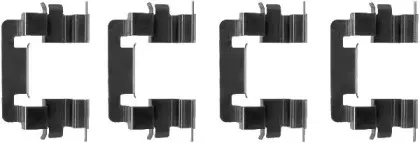 82061200 TEXTAR Комплектующие, колодки дискового тормоза