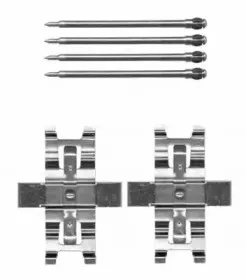 82504900 TEXTAR Комплектующие, колодки дискового тормоза