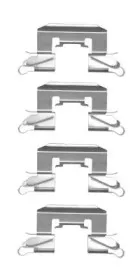 82512900 TEXTAR Комплектующие, колодки дискового тормоза