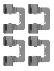 82513400 TEXTAR Комплектующие, колодки дискового тормоза