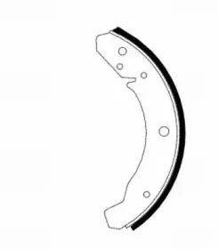 91007700 TEXTAR Комплект тормозных колодок