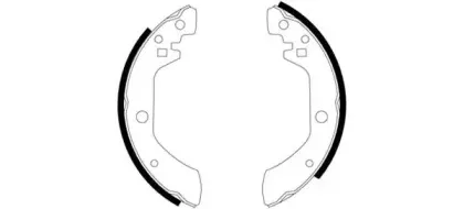 91017900 TEXTAR Комплект тормозных колодок