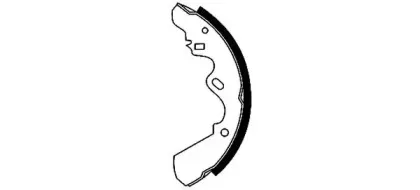 91034800 TEXTAR Комплект тормозных колодок