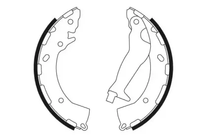 91072600 TEXTAR Комплект тормозных колодок