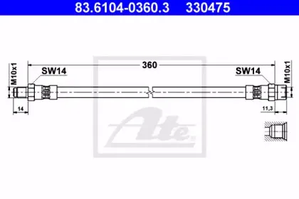 83.6104-0360.3 ATE