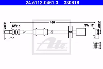 24.5112-0461.3 ATE