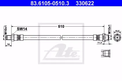 83.6105-0510.3 ATE