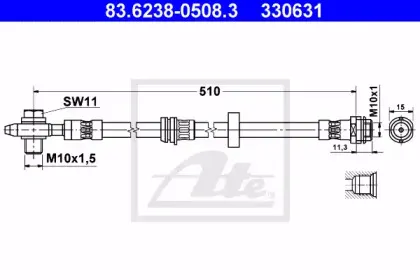 83.6238-0508.3 ATE