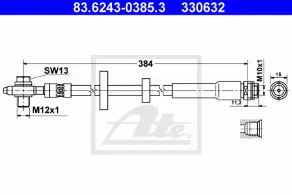 83.6243-0385.3 ATE