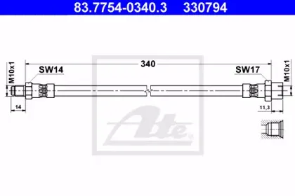 83.7754-0340.3 ATE