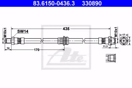 83.6150-0436.3 ATE