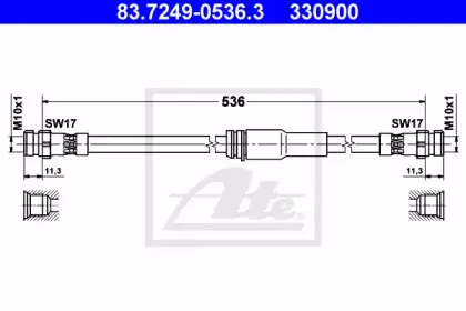 83.7249-0536.3 ATE