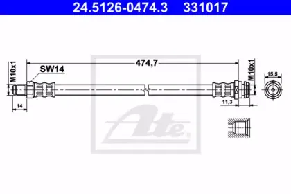 24.5126-0474.3 ATE